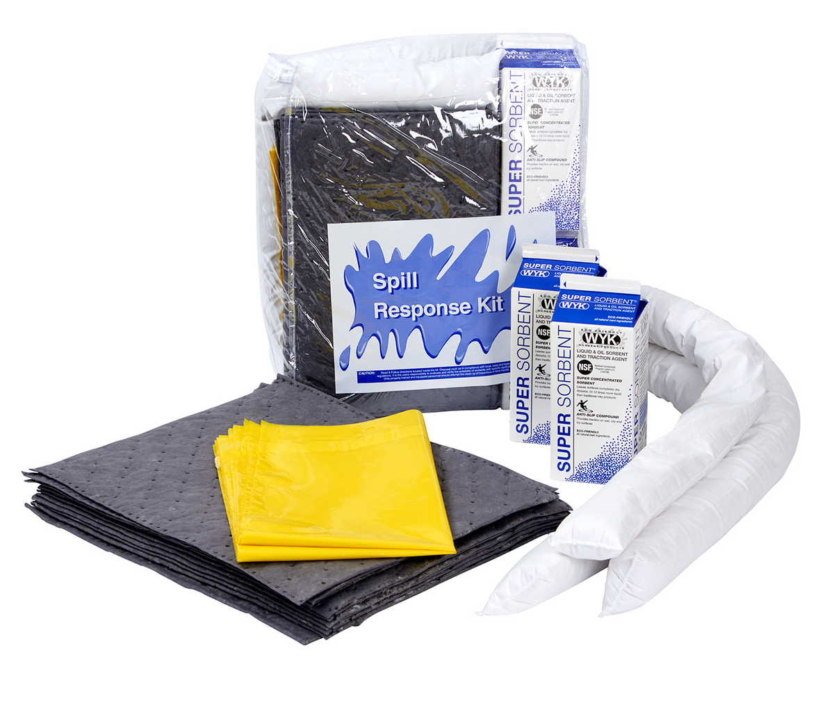 Universal Spill Kit in Vinyl Zipper Bag