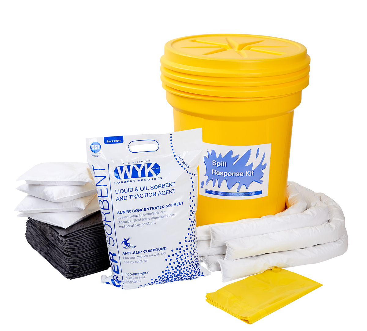 Universal Spill Kit in 30 Gal Drum