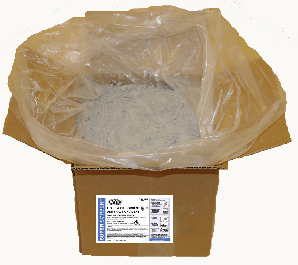 Super Sorbent 28 lbs in UPS-able box