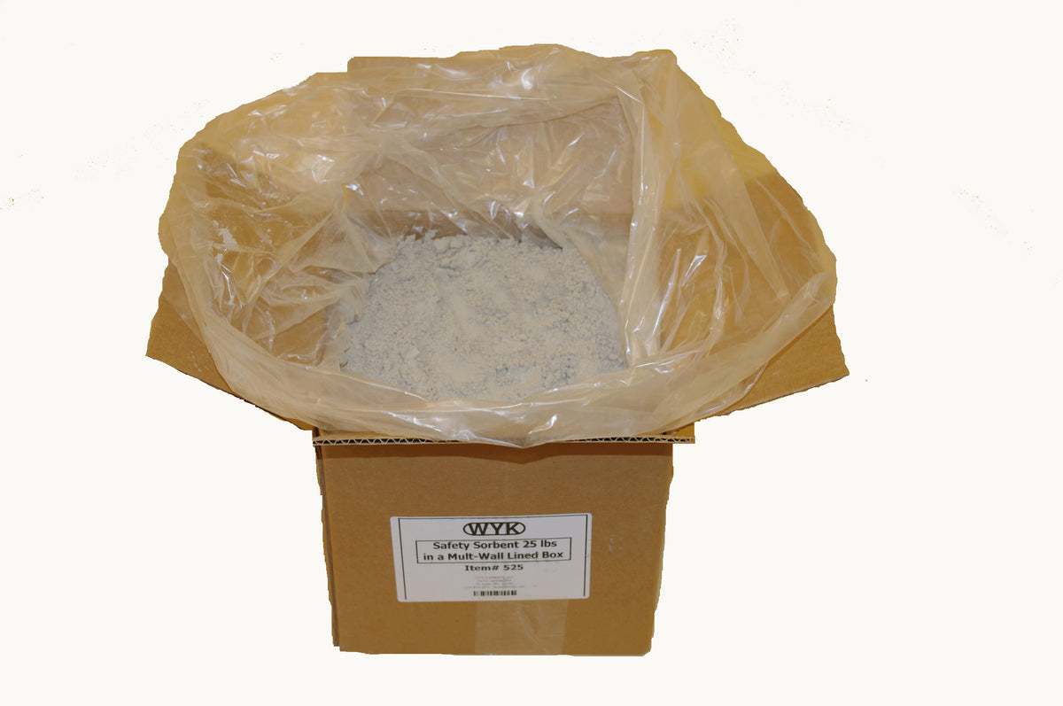 Safety Sorbent 25 lbs in a UPS-able Box