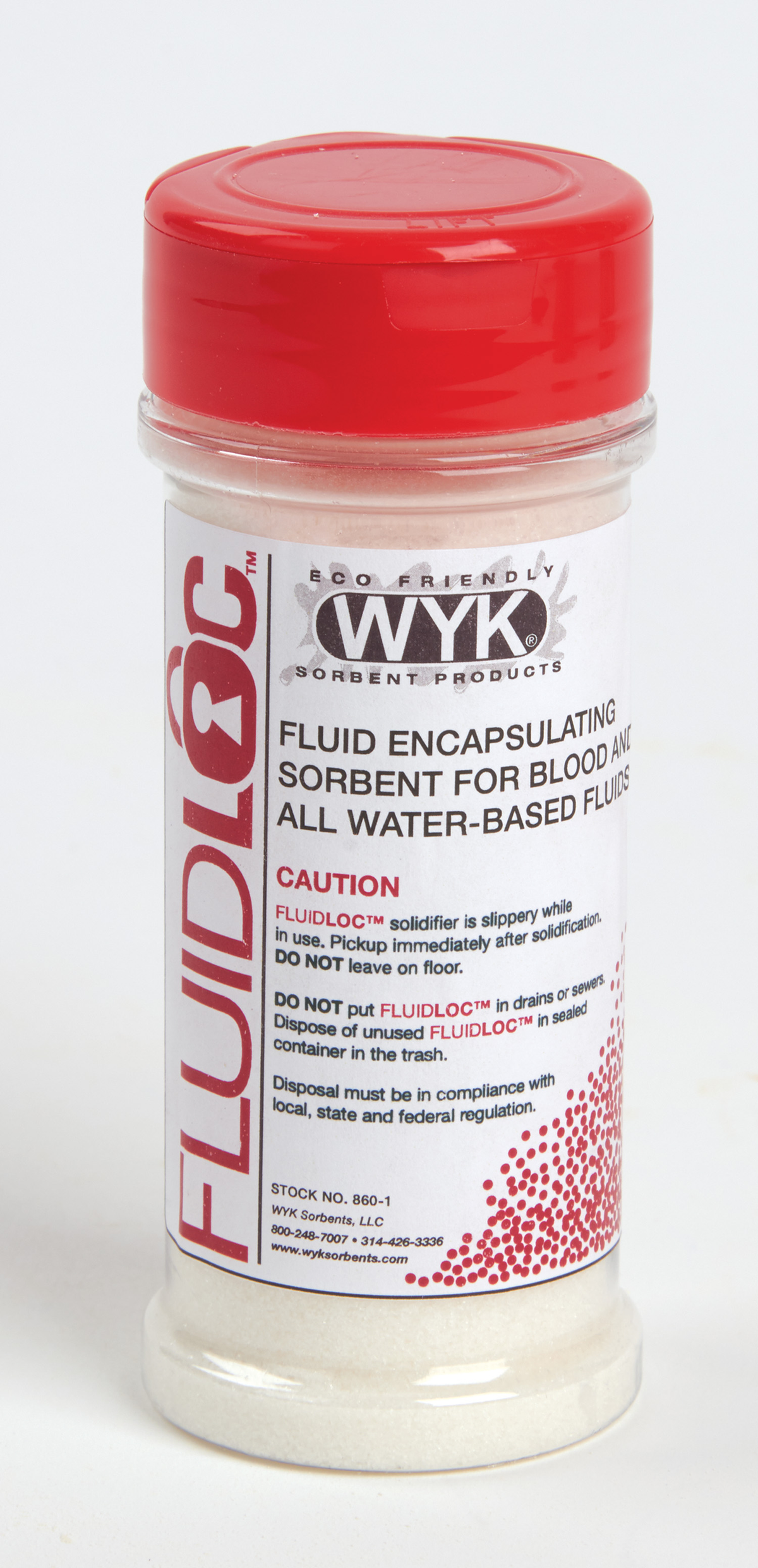 FluidLoc 4oz. Shaker Bottle 24 per case