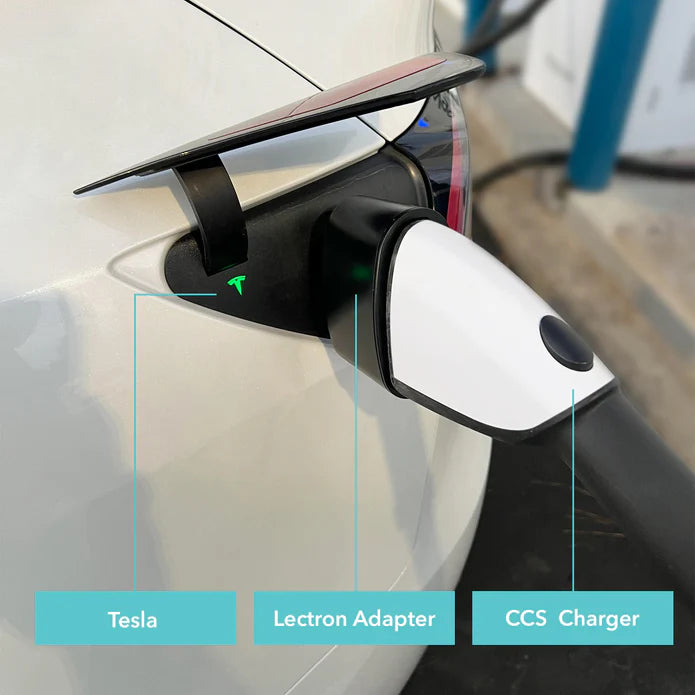 Lectron CCS to Tesla EV Adapter | 500V | 300 Amp