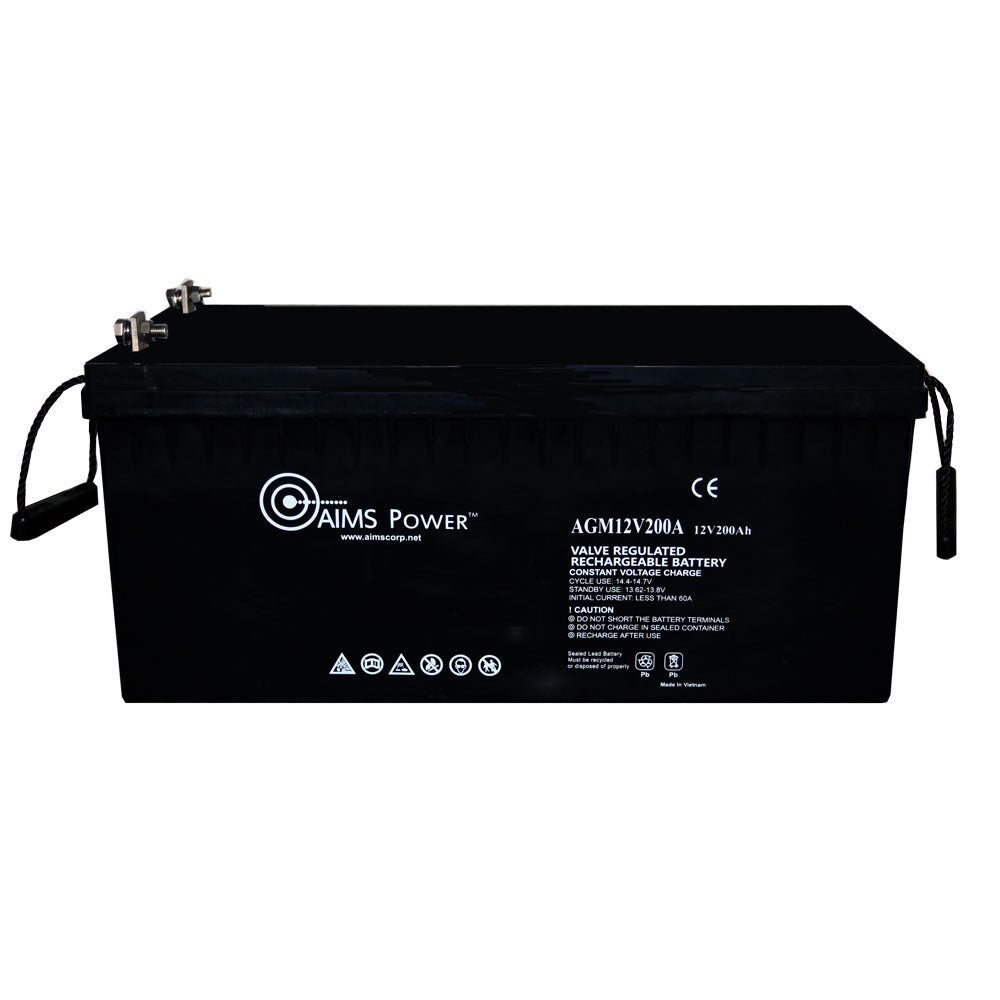 AGM 12V 200AH DEEP CYCLE BATTERY HEAVY DUTY