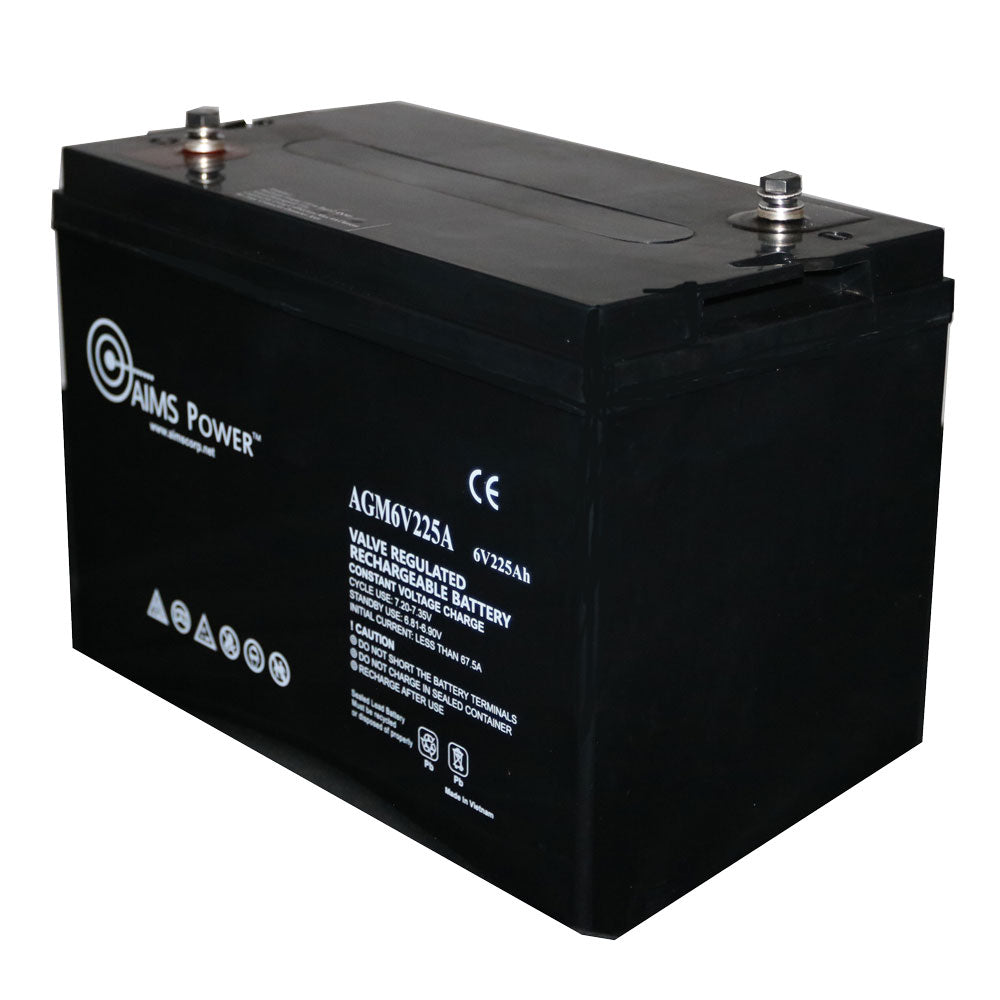 AGM 6V 225AH DEEP CYCLE BATTERY HEAVY DUTY