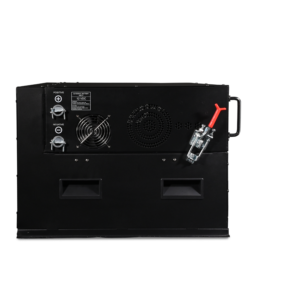 All in One Solar Battery Power Box – Heavy Duty Industrial Grade 5.12kWh Battery 3kW Pure Sine Inverter Charger 1400 Watt Solar Input