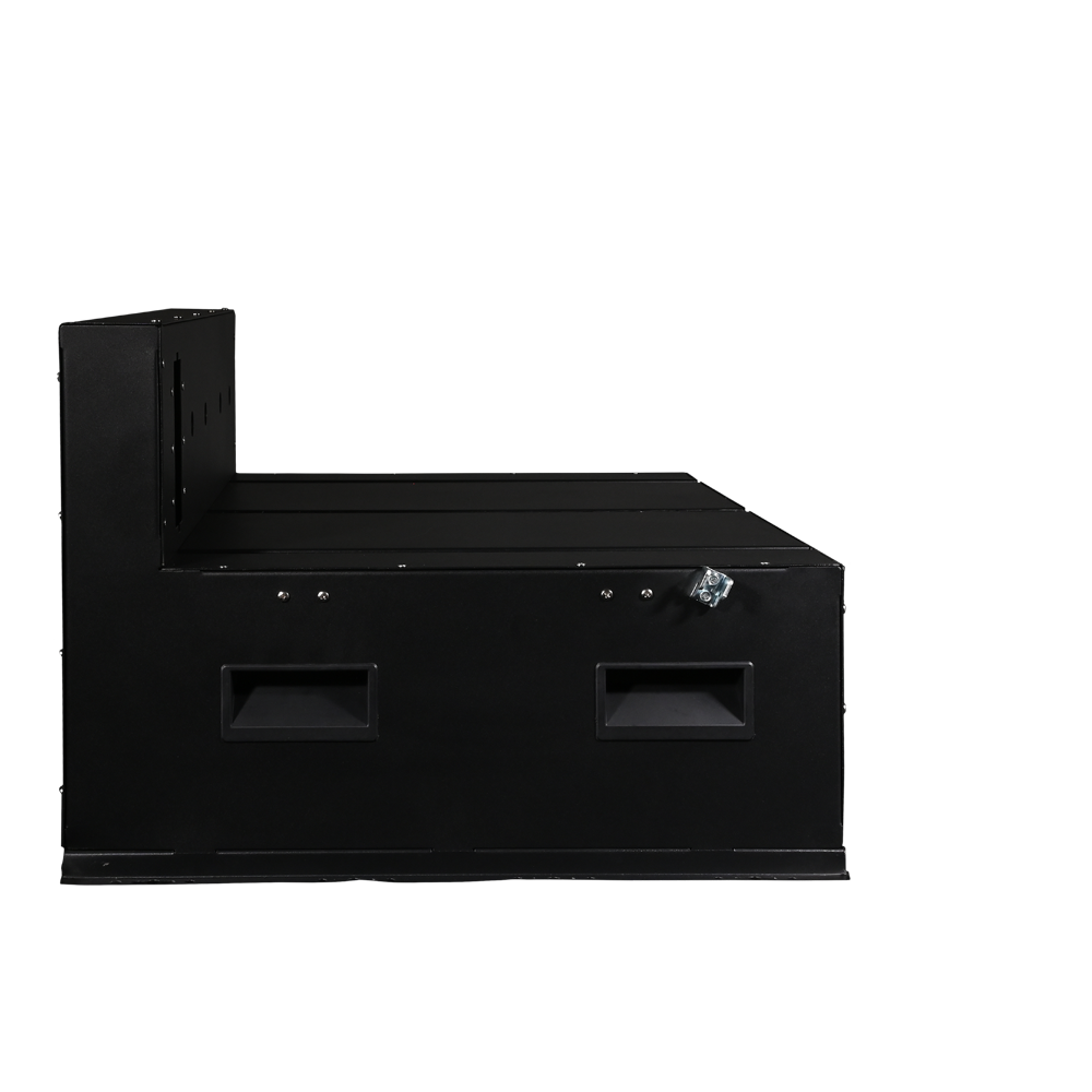 All in One Solar Battery Power Box – Heavy Duty Industrial Grade 5.12kWh Battery 3kW Pure Sine Inverter Charger 1400 Watt Solar Input