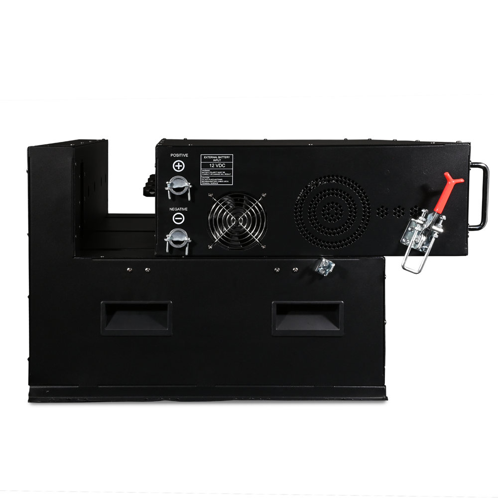 All in One Solar Battery Power Box – Heavy Duty Industrial Grade 5.12kWh Battery 3kW Pure Sine Inverter Charger 1400 Watt Solar Input