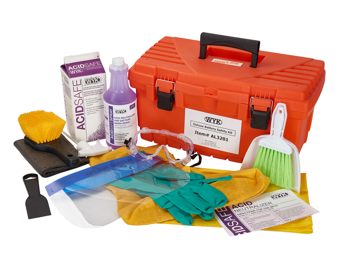 AcidSafe Tool Box Battery Spill Kit