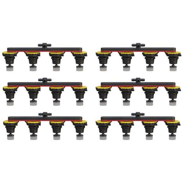 48V Kit for 6-8V with 2.5&quot; Cell Spacing with Unshrouded Valves