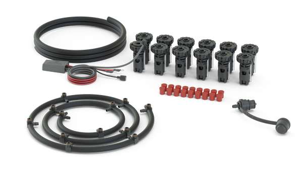 Flow-Rite Watering System, 12 Cell (24V) Preassembled Tubing with Elit ...