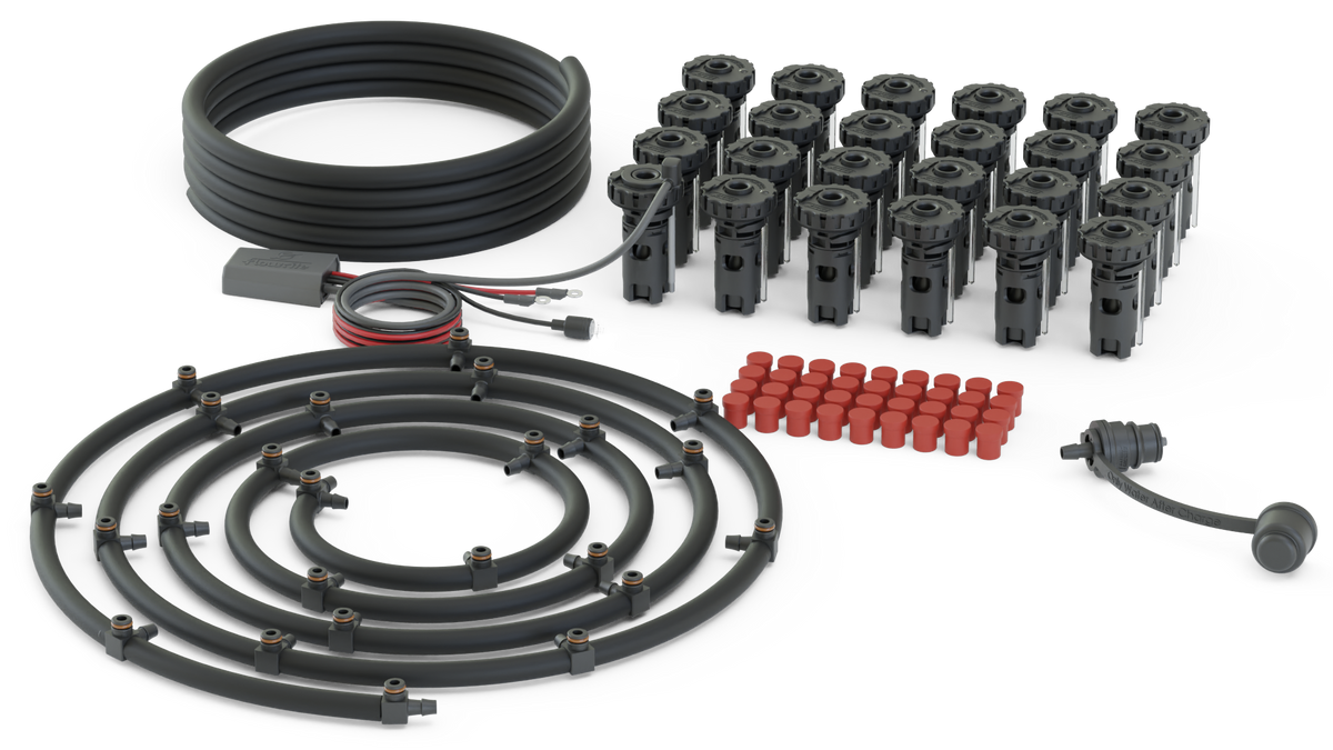 Flow-Rite Watering System, 24 Cell (48V) Preassembled Tubing with Elite In-Valve Level Sensor Kit