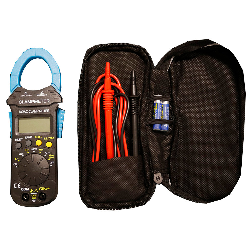 Digital Clamp Meter Auto Range DC/AC 600V True RMS