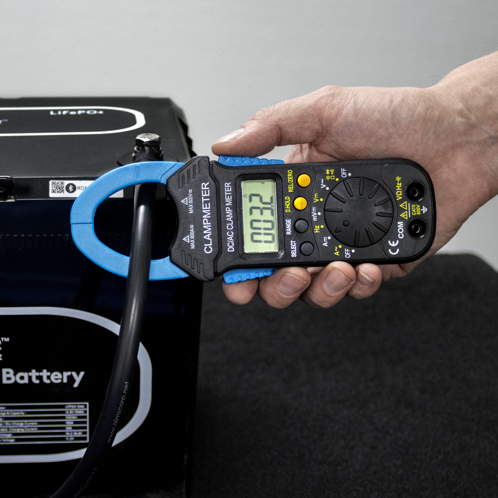 Digital Clamp Meter Auto Range DC/AC 600V True RMS