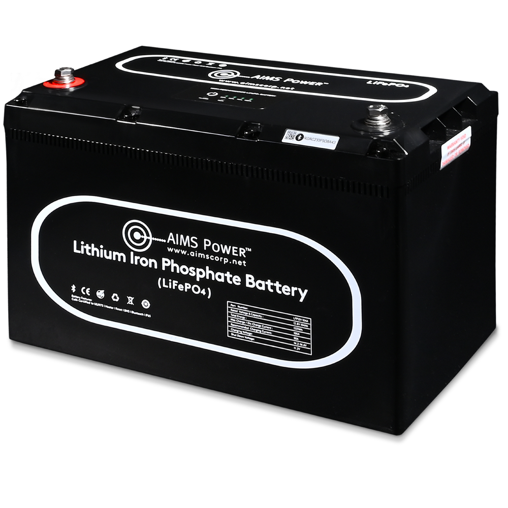 Lithium Battery 104Ah with Wake Up, Heater & BT Monitoring 12V LiFePO4