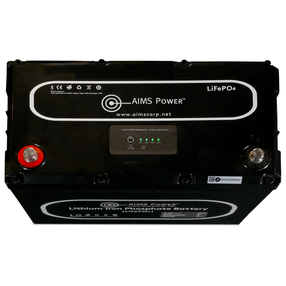 Lithium Battery 104Ah with Wake Up, Heater & BT Monitoring 12V LiFePO4