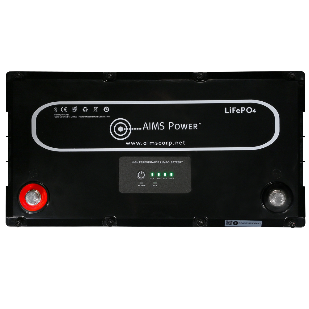 Lithium Battery 104Ah with Wake Up, Heater & BT Monitoring 12V LiFePO4