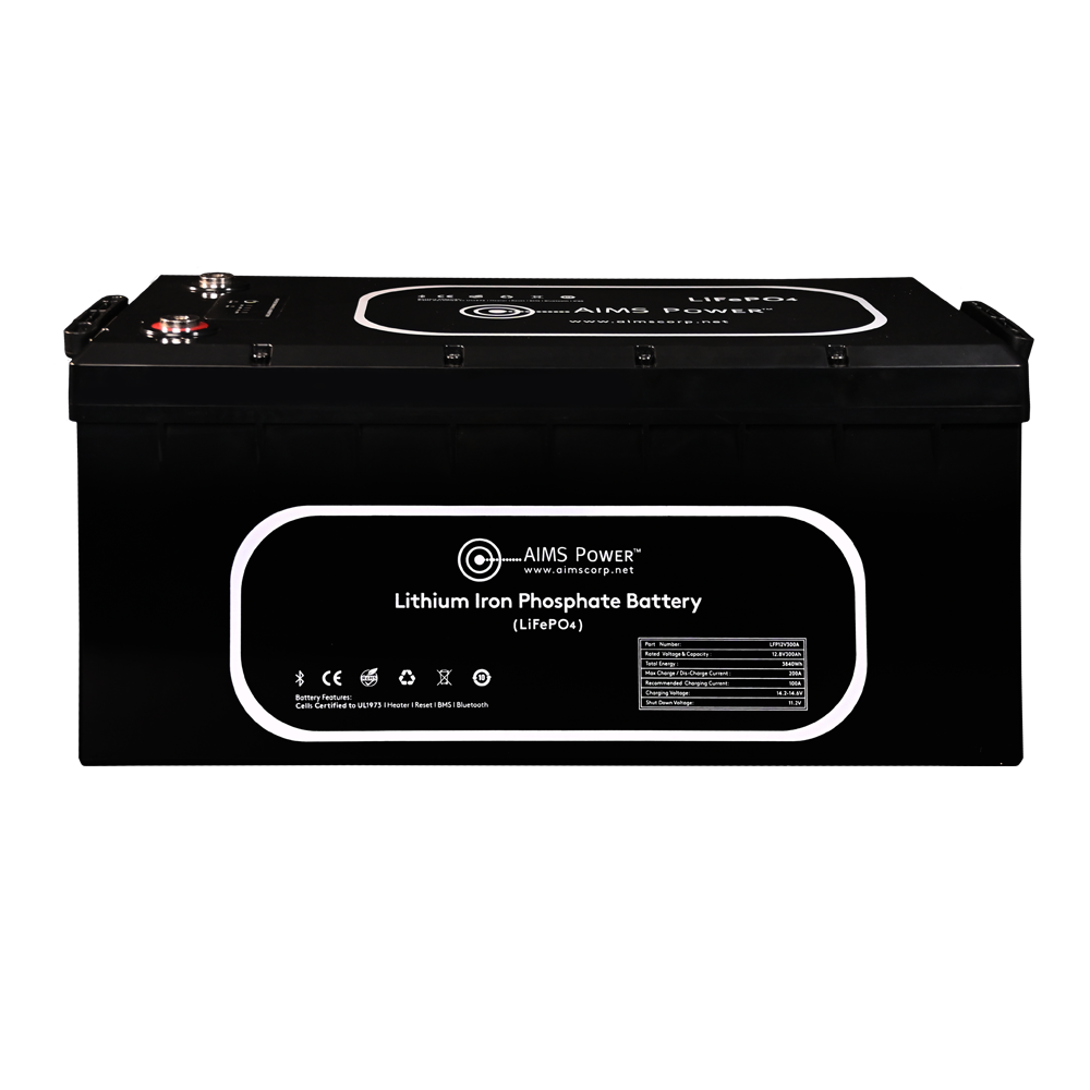 Lithium Battery 300Ah 3.84 kW with Wake Up, Heater & BT Monitoring 12V LiFePO4