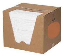 Oil Selective Fine Fiber Pad 15&quot;X19&quot; in  Dispenser Box