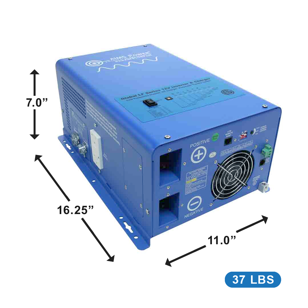 1500 WATT PURE SINE INVERTER CHARGER - ETL LISTED CONFORMS TO UL458 / CSA STANDARDS