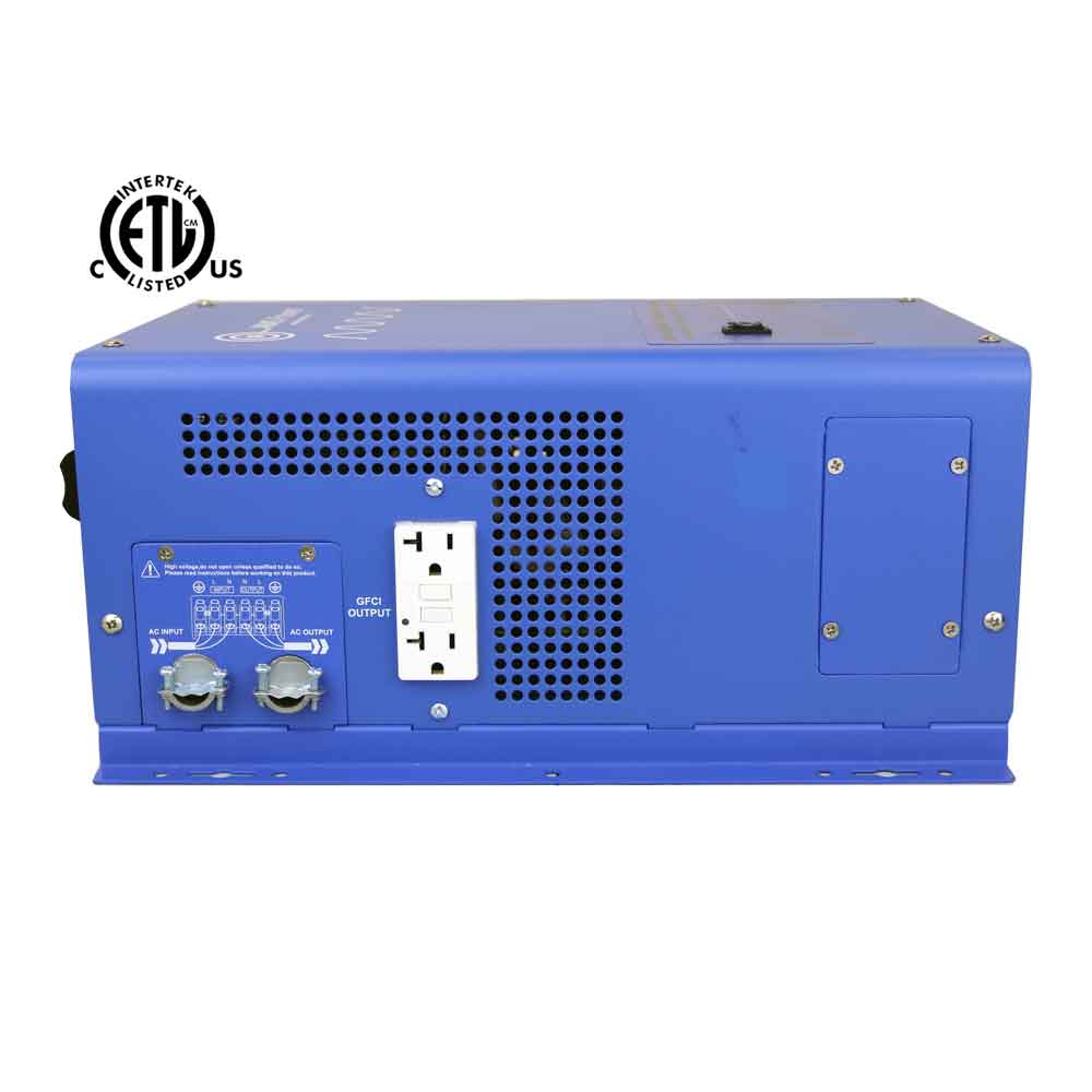 3000 WATT PURE SINE INVERTER CHARGER - ETL LISTED CONFORMS TO UL458 / CSA 22.2 STANDARDS