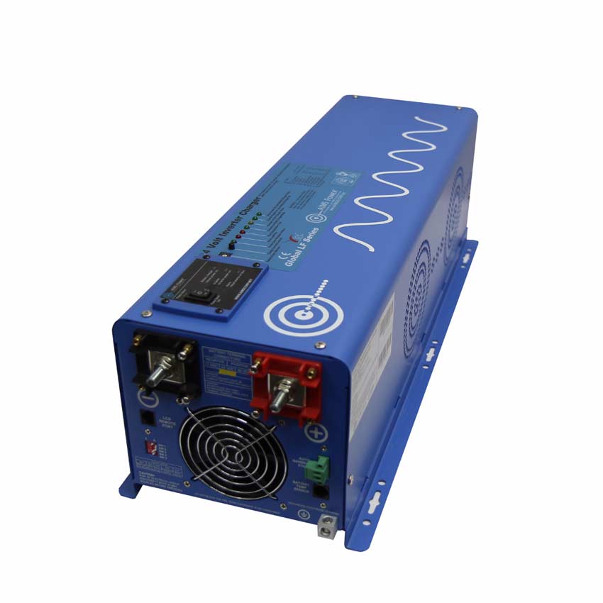4000 WATT PURE SINE INVERTER CHARGER 48VDC / 240VAC INPUT & 120/240VAC SPLIT PHASE OUTPUT 50 OR 60HZ