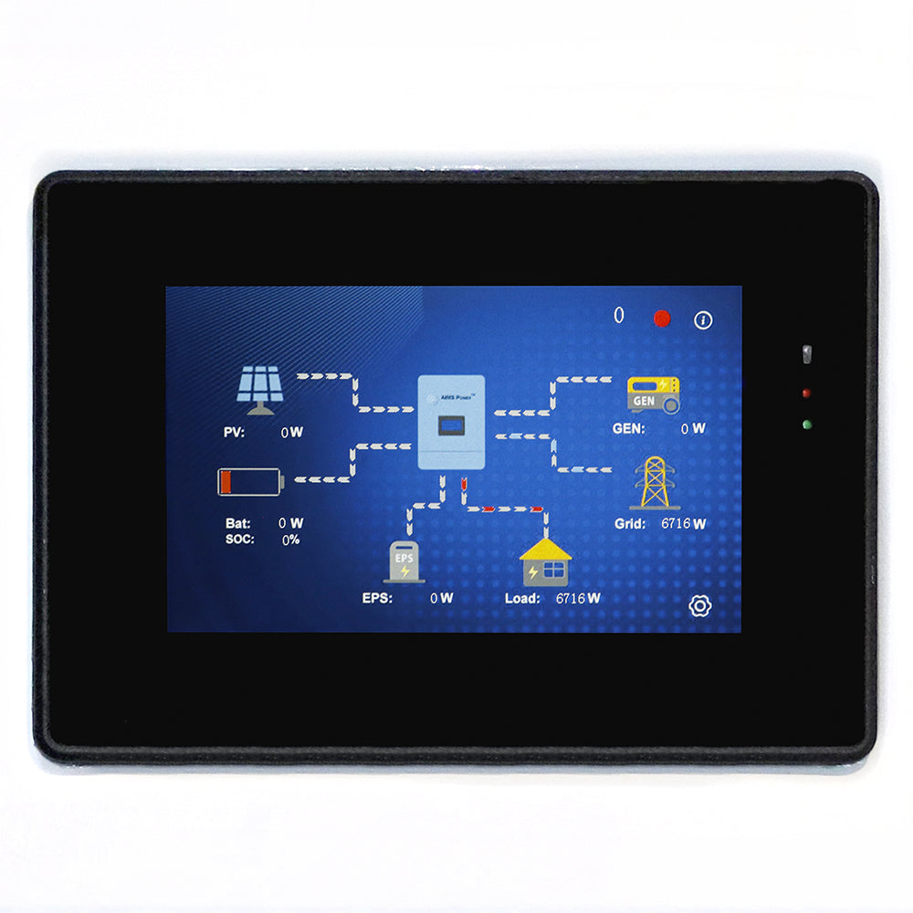 HYBRID INVERTER CHARGER 9.6 KW INVERTER OUTPUT 15 KW SOLAR INPUT GRID TIE & OFF GRID