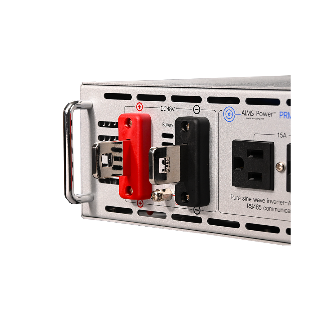 2000 Watt NEGATIVE 48 Volt Rack Mount Inverter To 120 Volt AC – 2U (-48V)