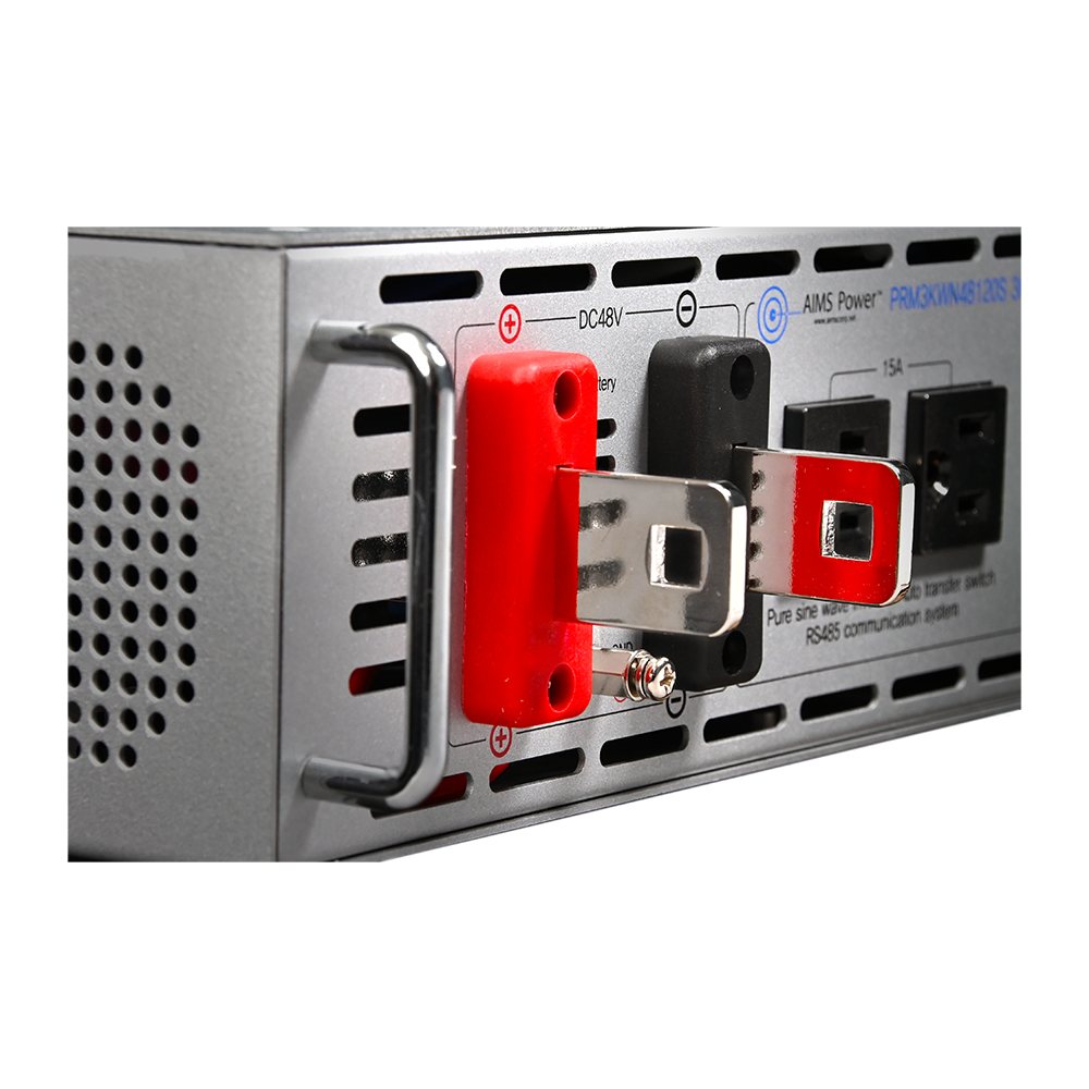 3000 Watt NEGATIVE 48 Volt Rack Mount Inverter To 120 Volt AC – 2U (-48V)