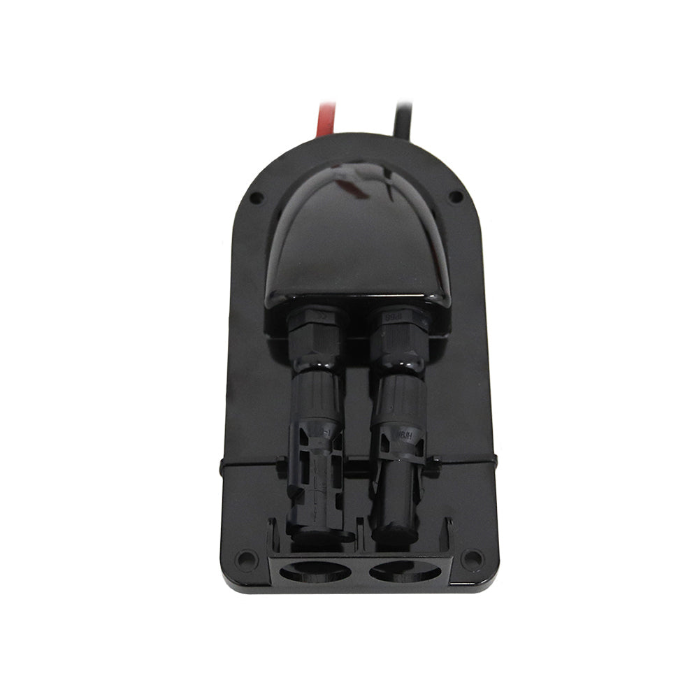 SOLAR DOUBLE CABLE ENTRY GLAND WEATHERPROOF FOR RV BOAT VAN BUS ROOF