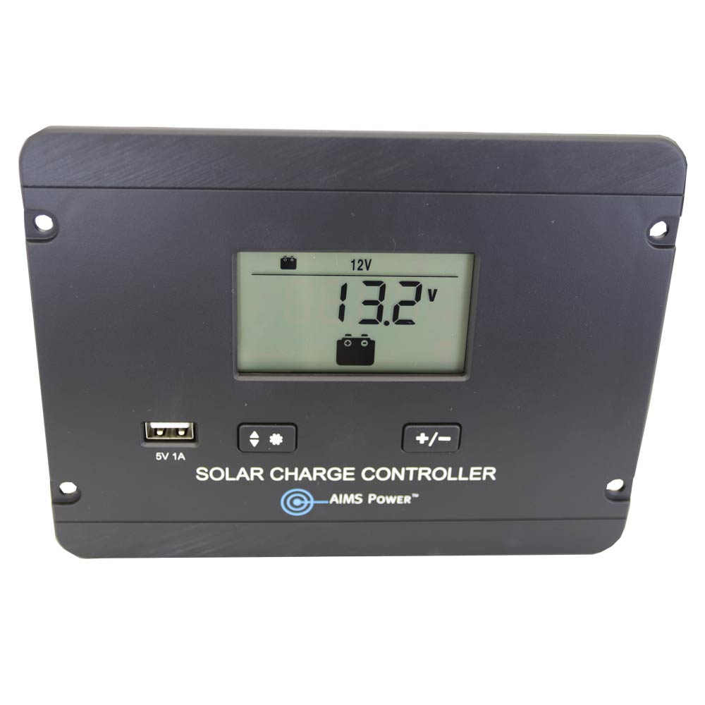 30 AMP PWM SOLAR CHARGE CONTROLLER 12 OR 24V DC (BLACK)