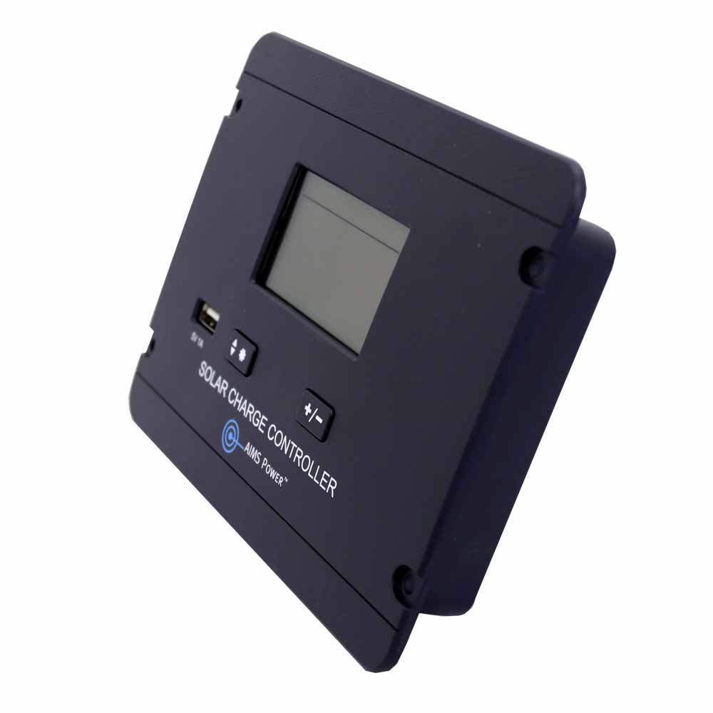30 AMP PWM SOLAR CHARGE CONTROLLER 12 OR 24V DC (BLACK)
