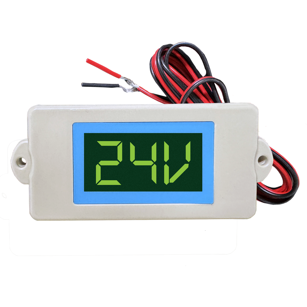 VOLTAGE METER FOR BATTERIES - 12 VOLTS