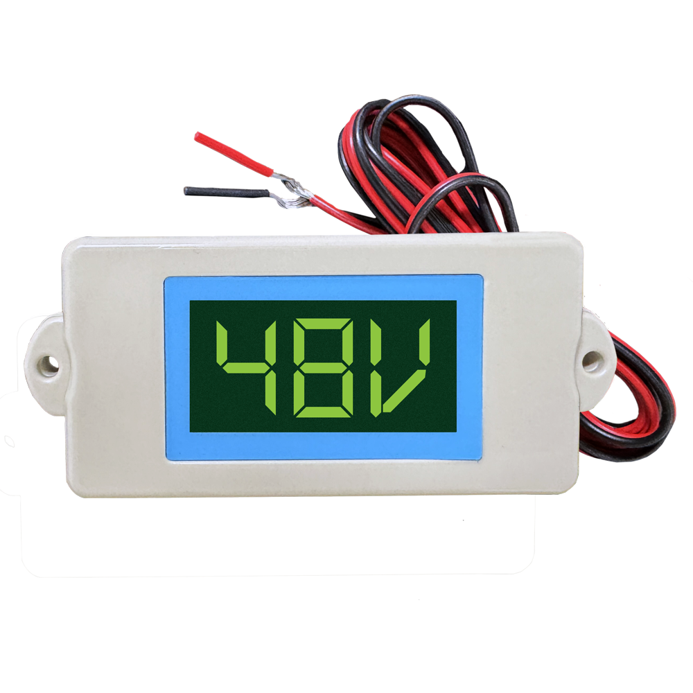 VOLTAGE METER FOR BATTERIES - 48 VOLTS