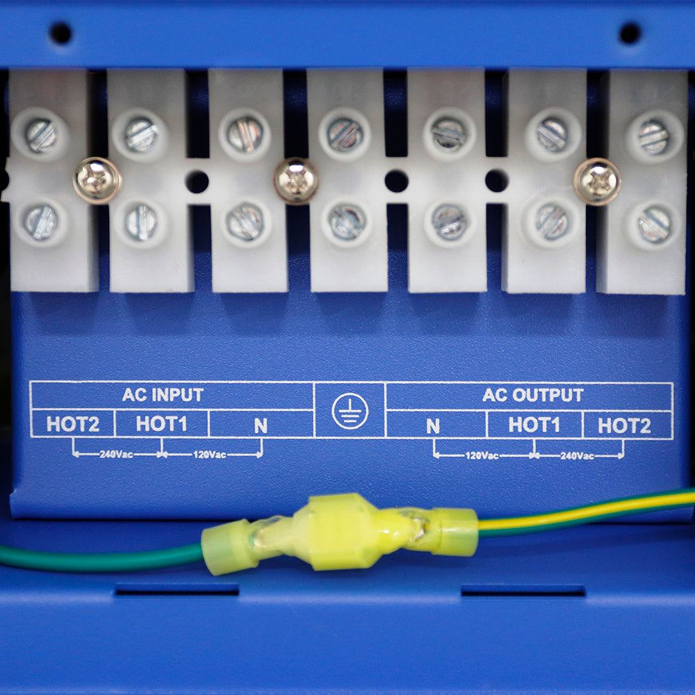 3000 WATT 120VAC PURE SINE INVERTER CHARGER WITH 120VAC 30A OR 240VAC 50A BYPASS