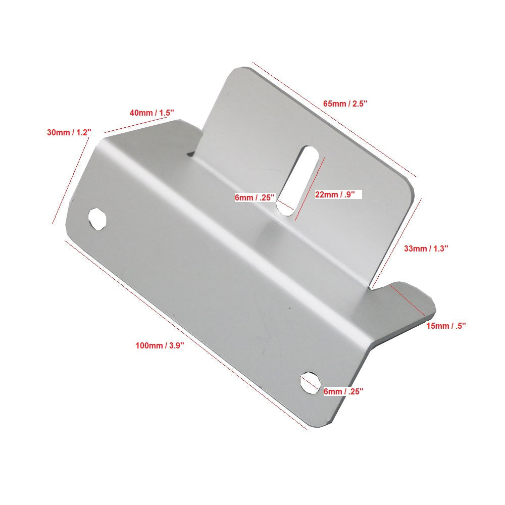SOLAR PANEL Z BRACKET MOUNTING KIT 4 PIECE SET - RVS, BOATS, VANS