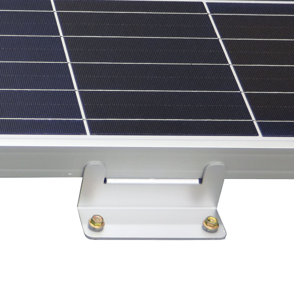 SOLAR PANEL Z BRACKET MOUNTING KIT 4 PIECE SET - RVS, BOATS, VANS