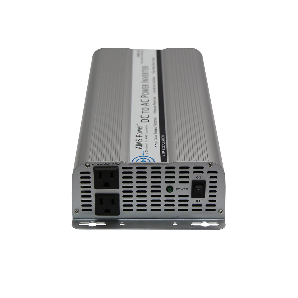 2500 WATT MODIFIED SINE POWER INVERTER 12 VDC TO 120 VAC NO FRILLS