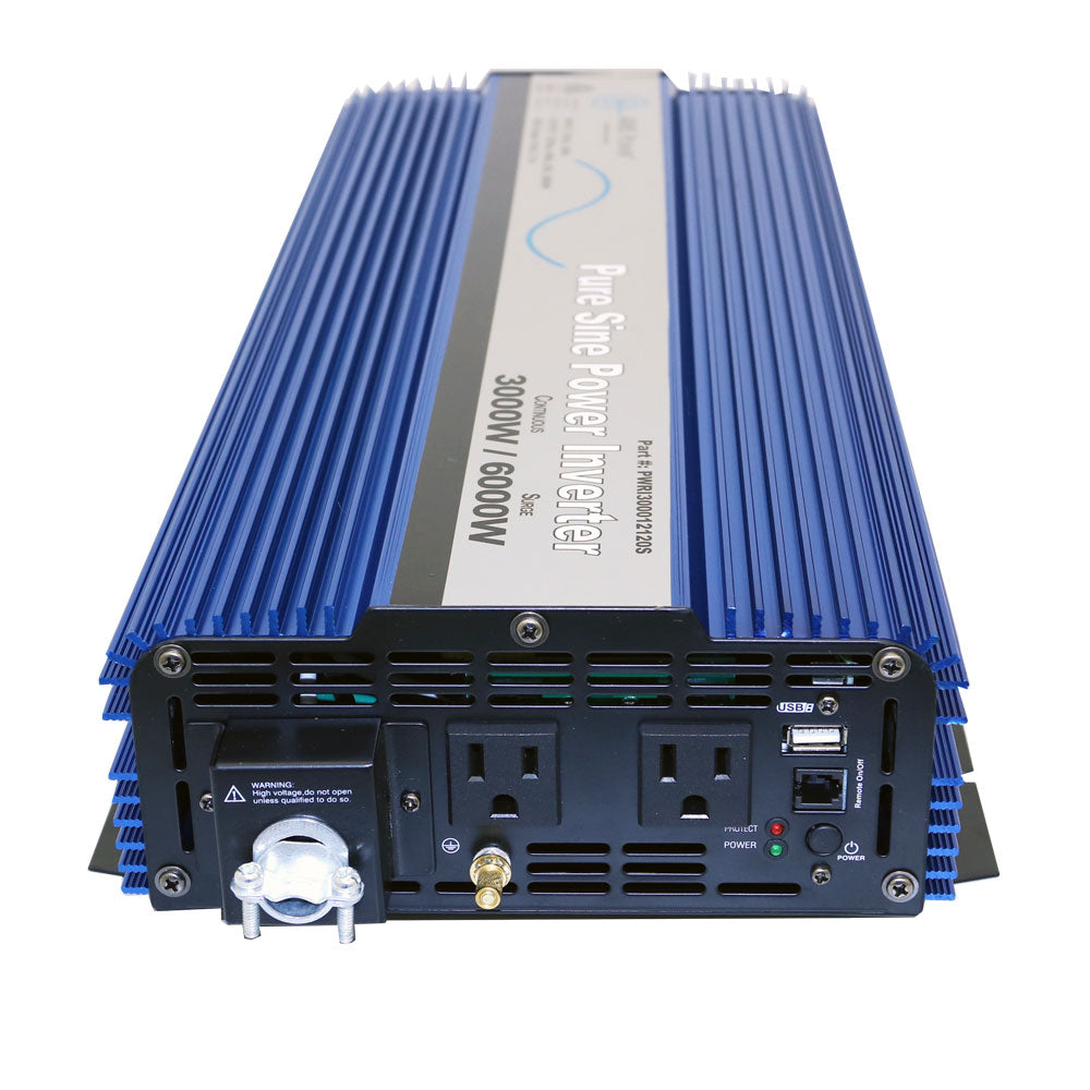 3000 WATT PURE SINE INVERTER ETL LISTED CONFORMS TO UL 458 / CSA 22.2