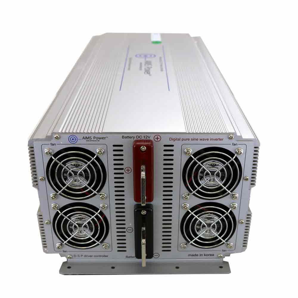 5000 WATT PURE SINE INVERTER - 12 VOLT 50/60 HZ INDUSTRIAL