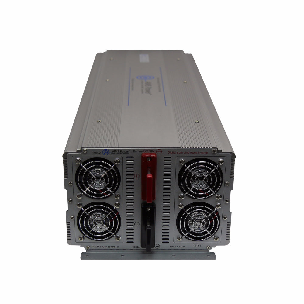 5000 WATT PURE SINE INVERTER 48 VDC TO 120 VAC INDUSTRIAL GRADE
