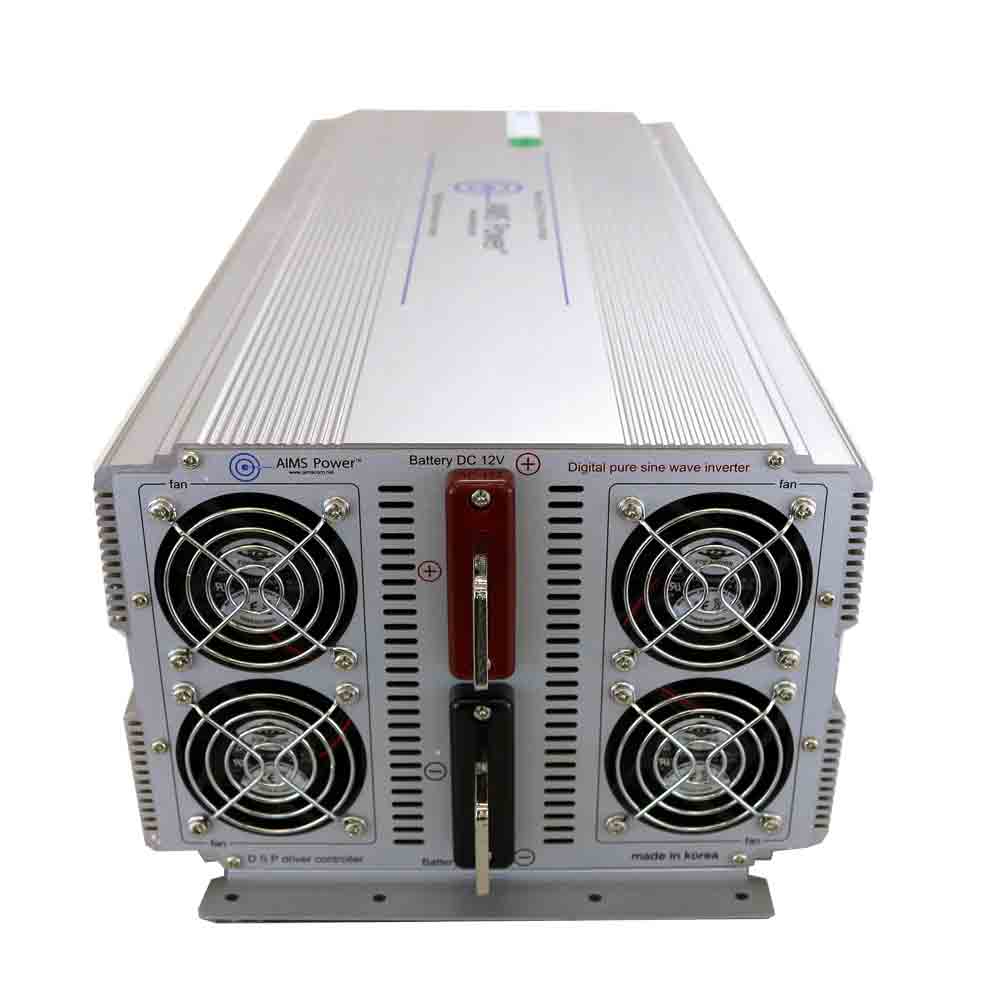 5000 WATT PURE SINE INVERTER 48 VDC TO 120 VAC INDUSTRIAL GRADE