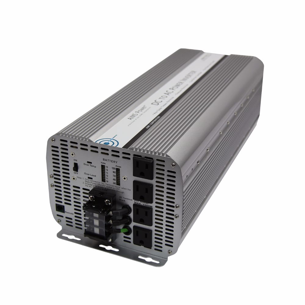 10,000 WATT MODIFIED SINE POWER INVERTER 12VDC TO 120VAC