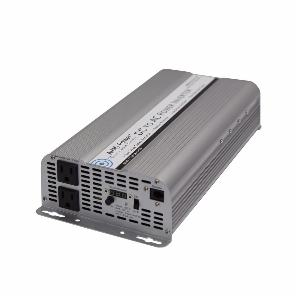 2500 WATT MODIFIED SINE POWER INVERTER 12 VDC TO 120 VAC