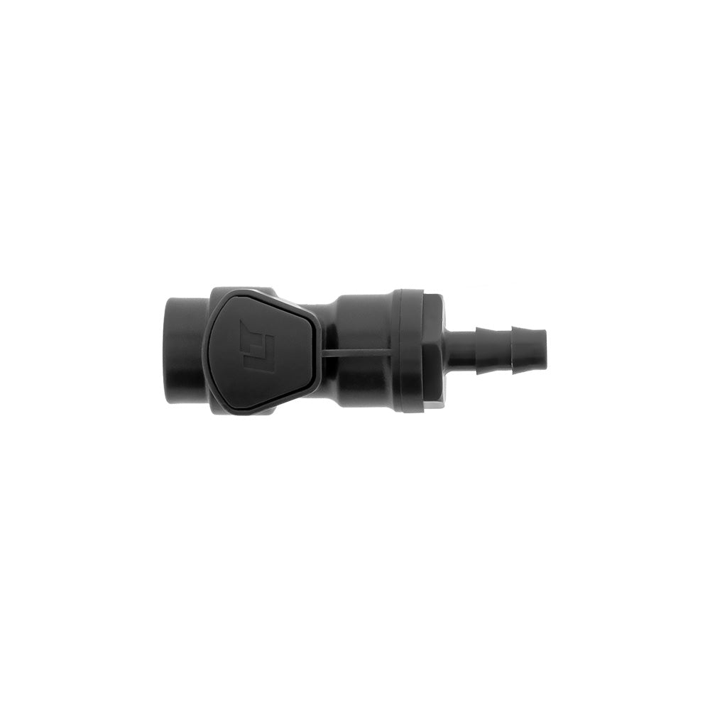 Grey Female Connector - 1/4&quot; (6 mm)